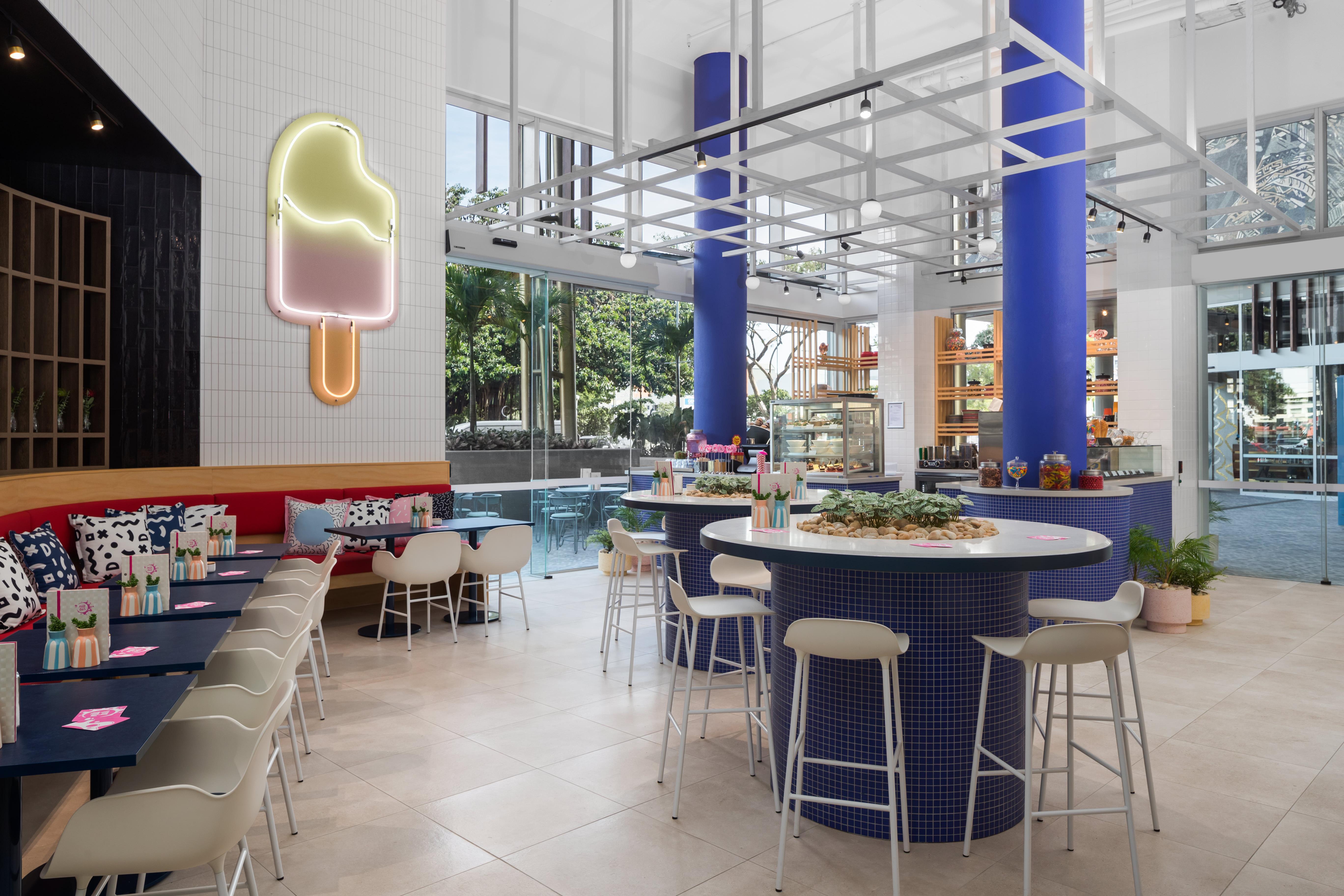 מלון קאירנס Crystalbrook Bailey מראה חיצוני תמונה The interior of the restaurant